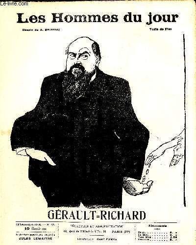 Les Hommes Du Jour N° 48. Gerault=Richard.