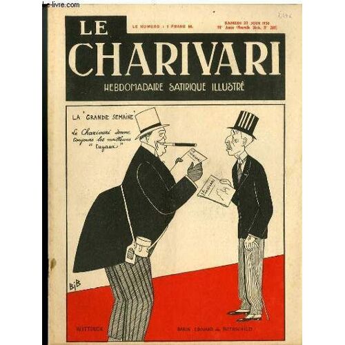 Le Charivari, Nouvelle Série, N°208, La Grande Semaine, Witouck Et Rothschild