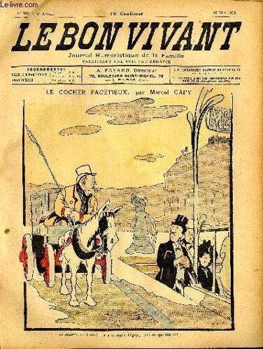 Le Bon Vivant N°183 - Le Cocher Facétieux