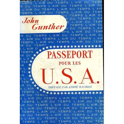 Passeport Pour Les U.S.A. Collection : L'air Du Temps