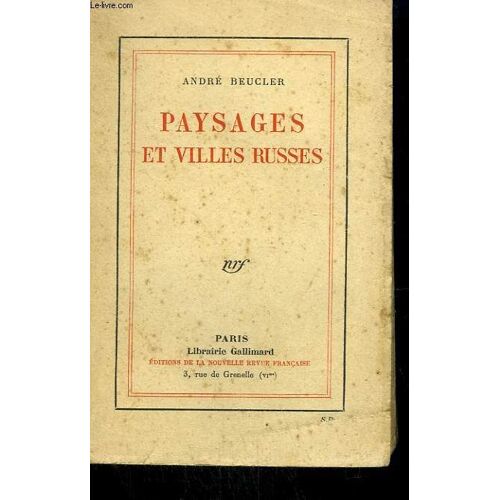 Paysages Et Villes Russes