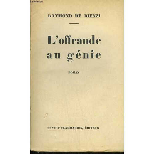 L'offrande Au Genie