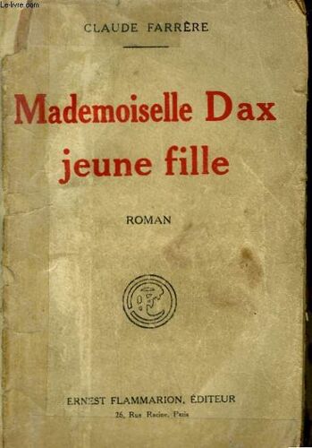 Mademoiselle Dax Jeune Fille