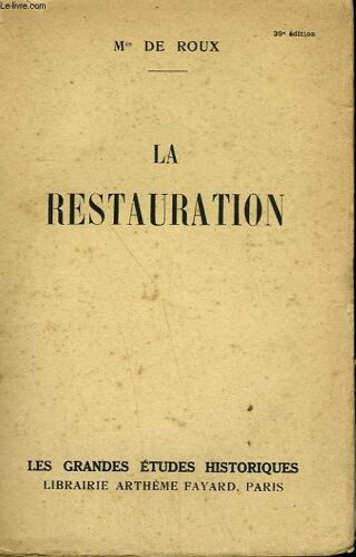 La Restauration