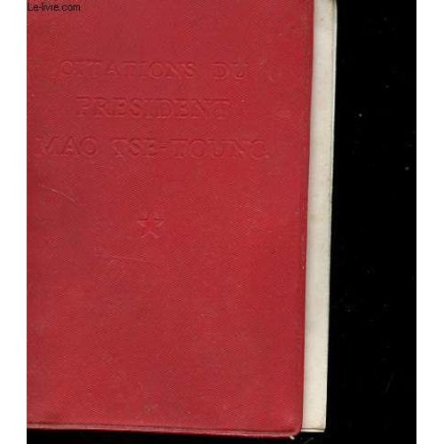 Citations Du President Mao Tse-Toung