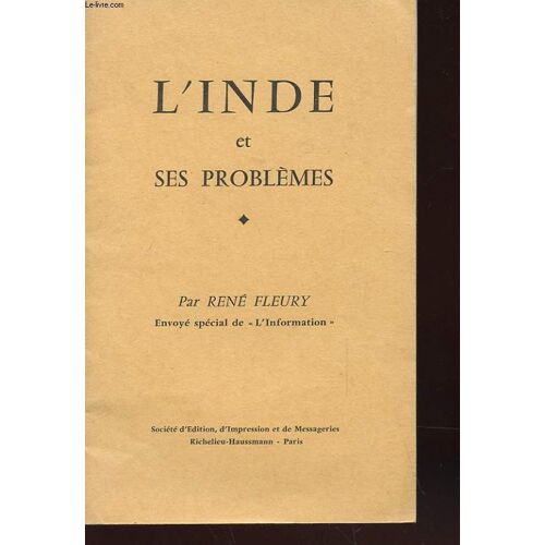 L'inde Et Ses Problemes