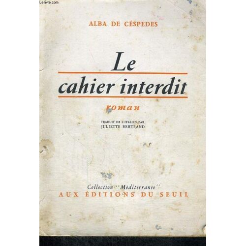 Le Cahier Interdit