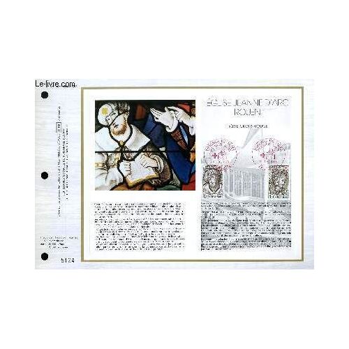 Feuillet Artistique Philatelique N° 520 - Eglise Jeanne D'arc Rouen - Serie Croix Rouge