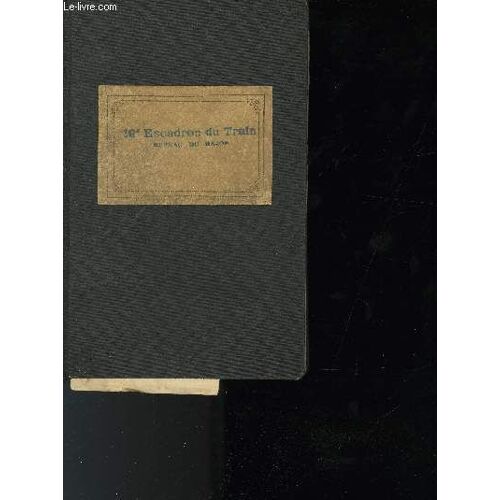 Document Divers -Carnet De Fourniture;