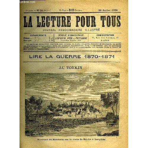 La Lecture Pour Tous, 1ère Annee, N°23 (2è Série)