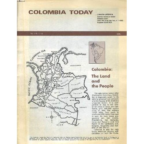 Colombia Today, A Newsletter, Vol. 9, N°11-12