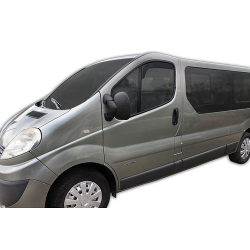 Déflecteurs D'air - Scoutt - Nissan Primastar/Vivaro 2001-2014 - Fumé - Acrylique Renforcé - Installation Facile