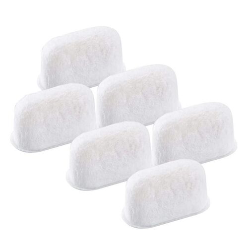 Pack De 6 Filtres À Eau Compatibles Bwf100 Pour L¿Élément De Filtres À Eau De Machine À Expresso