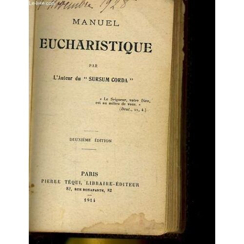 Manuel Eucharistique