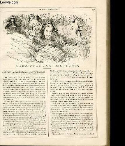 La Vie Parisienne 2e Année - N° 11 - A Propos De L'ami Des Femmes - Les Bossus Sans Le Savoir - Une Soiree En Province