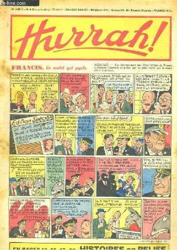 Hurrah! N°4 - 19e Annee. Francis Le Mulet Qui Parle, Duck Hurricane