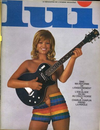 Lui, Le Magazine De L'homme Moderne N° 88 - Sine: Ma Reforme De L'ensignement - L'escalada Du Nu Au Crazy Horse - Charlie Chaplin Prend La Parole