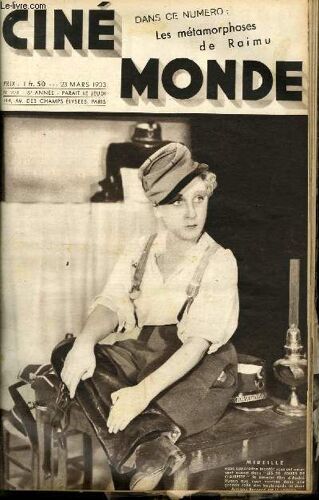 Cinemonde - 6e Annee - N° 231 - Les Metamorphoses De Raimu - Laure Albin Guillot - Charles Laughton