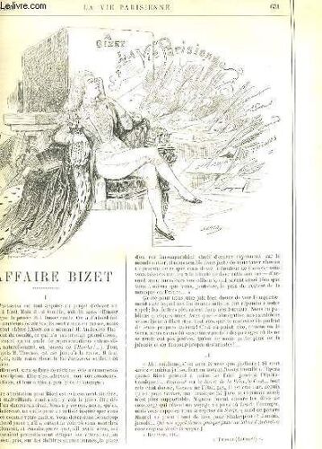 La Vie Parisienne 28e Année - N° 46 - L'affaire Bizet De La Vie Parisienne. - Inconvenances Sociales, X. Le Chic De Tick. - Les Theatres En Ce Moment De Sahib. - Chambre Maritime (Deuxieme ...