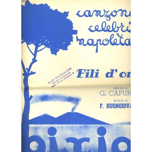 Canzoni Celebri Napoletane - Fili D'oro