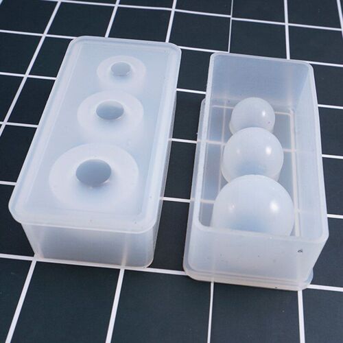 Xue Moule Boule De Gâteau En Résine Uv Miroir En Silicone Bijoux À Bricoler Soi-Même Boule L'univers Moule De Décoration De Gâteau St18