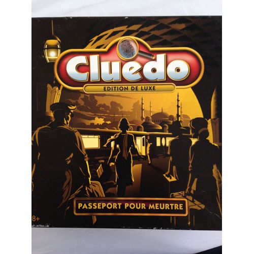 Cluedo Édition De Luxe " Passeport Pour Meurtre"