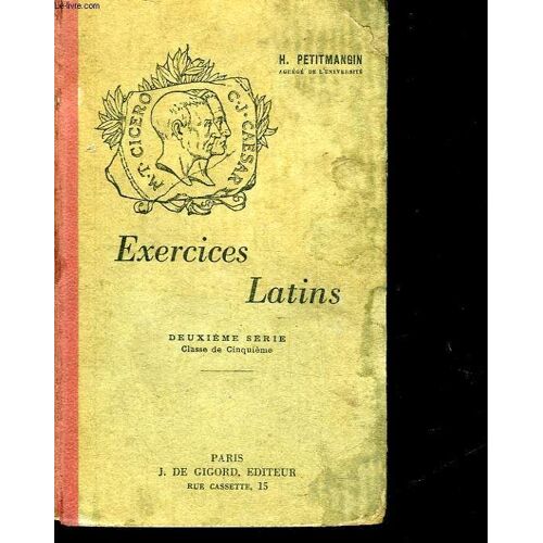 Exercices Latins - 2° Serie - Classe De 5°