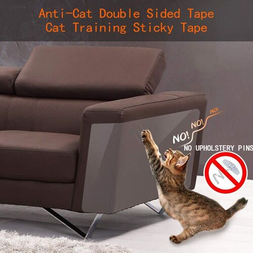 Xue Tapis De Protection Anti-Rayures Ensemble De 8 Pièces/Ensemble D'animaux Domestiques Surface Pratique Durable Bande Anti-Rayures Pour Chat Tapis De Protection Pour Canapé