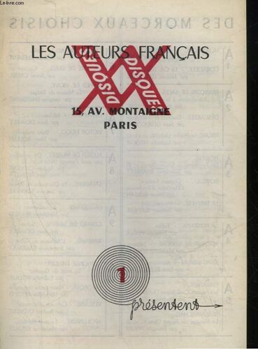 Les Auteurs Francais Diques