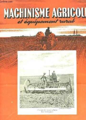Machinisme Agricole Et Equipement Rural - N°52