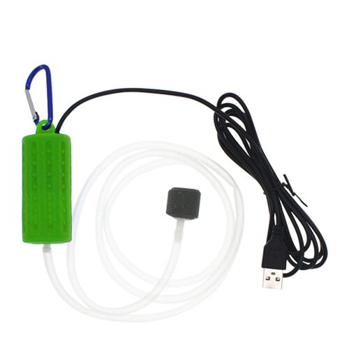 Xue Portable Mini Usb Aquarium Aquarium Oxygène Pompe À Air Muet Économie D'énergie Fournitures Aquatiques Terrarium Aquarium Accessoires