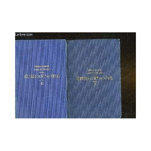 Memoires De Madame De Staal - Mademoiselle Delaunay) - 2 Tomes