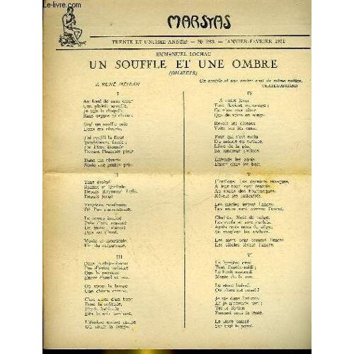 Marsyas - 31° Annee - N° 283