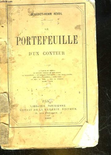 Le Portefeuille D'un Conteur