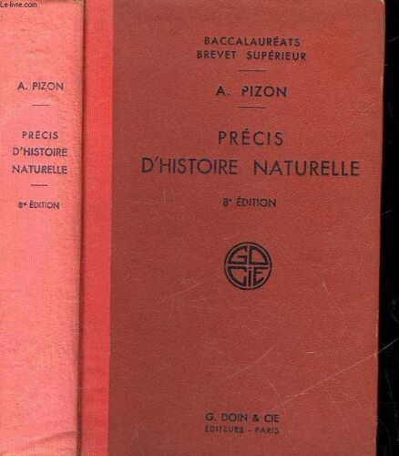 Precis D'histoire Naturelle