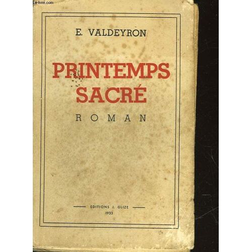 Printemps Sacre