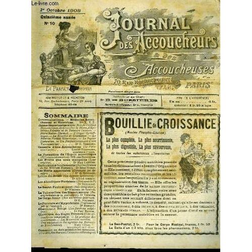 Journal Des Accoucheurs Et Des Accoucheuses - 15° Annee N°10