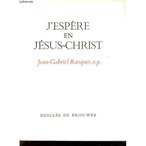 J'espere En Jesus-Christ