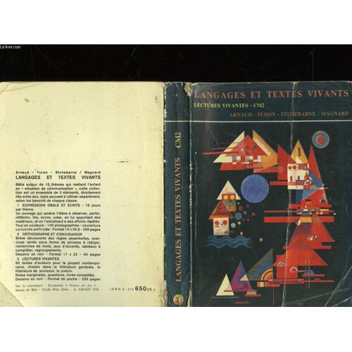 Lectures Vivantes - Langages Et Textes Vivants