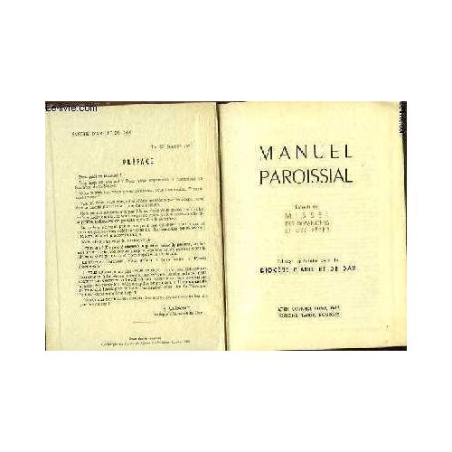 Manuel Paroissial