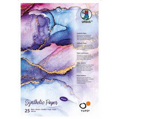 Yupo Synthétique De Papier A4 85g / M2 (25list), Ursus, Feuille De Papier, Spécial, De Scrapbooking