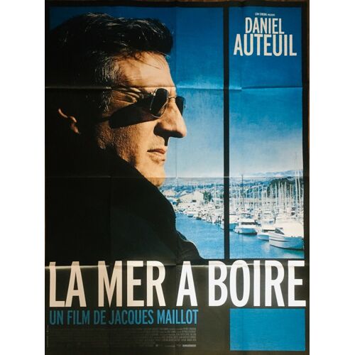 La Mer À Boire - Affiche Originale De Cinéma - Format 120x160 Cm - Un Film De Jacques Maillot Avec Daniel Auteuil, Maud Wyler, Yann Trégouët, Alain Beigel, Moussa Maaskri, Patrick Bonnel - Année 2011