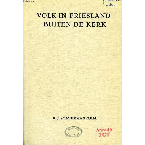 Volk In Friesland Buiten De Kerk