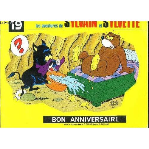 Les Aventures De Sylvain Et Sylvette - Bon Anniversaire