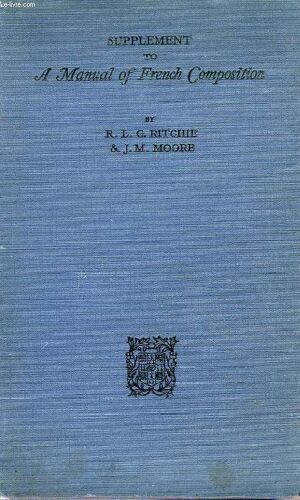 Supplement To A Manuel Of French Composition