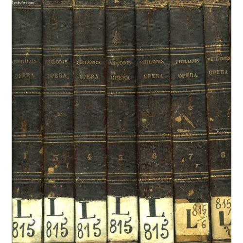 Opera Omnia, 7 Tomes (Incomplet)
