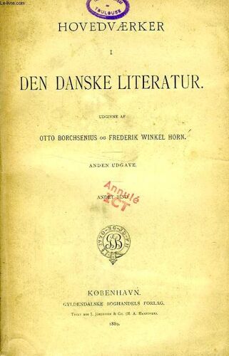 Hovedvaerker, I. Den Danske Literatur, 2 Volumes