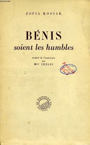 Benis Soient Les Humbles