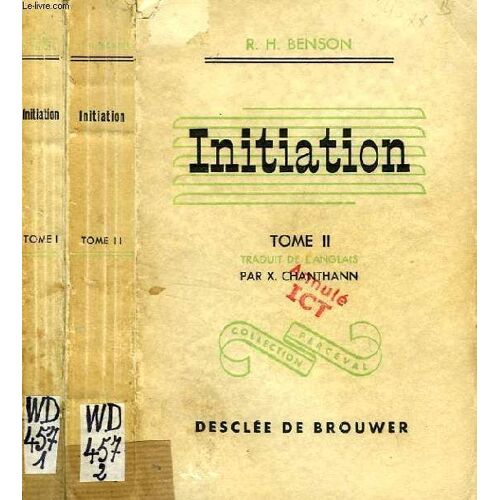 Initiation, 2 Tomes
