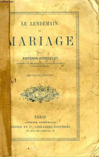 Le Lendemain Du Mariage